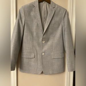 Calvin Klein boys blazer, grey, size 14.